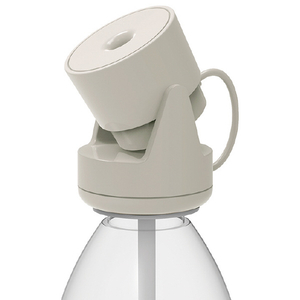 トップランド ペットボトル加湿器ムーブ (GG)グレージュ SHMV25-GG-イメージ1
