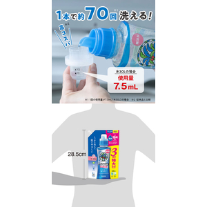 サラヤ ヤシノミ洗たく洗剤 濃縮タイプ 詰替用 1380mL FC080NR-イメージ8