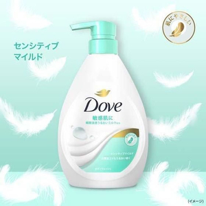 ユニリーバ ダヴ ボディウォッシュ センシティブマイルド 詰替 1270g FCF941T-イメージ4