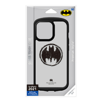 PGA iPhone 13 Pro用ガラスタフケース バットマン PG-WGT21N02BAT