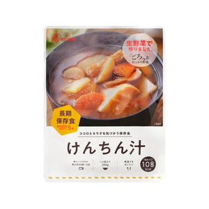 アイリスオーヤマ 災対食パウチ けんちん汁 FCN5010-250g-ｹﾝﾁｼﾞﾙ-イメージ1