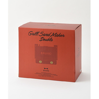 BRUNO BOE084-RD グリルサンドメーカーダブル レッド|エディオン公式通販