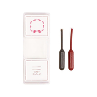 クツワ ハンココスライド ねこリボン FCG206W-DE018A