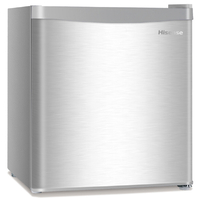 エディオンネットショップ ハイセンス Hra42jws 右開き 42l 1ドアノンフロン冷蔵庫 シルバー