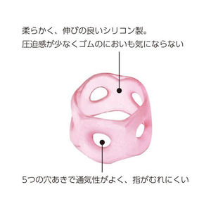 コクヨ リング型紙めくり〈メクリン〉M ピンク 20個 F878055-ﾒｸ-521TP-イメージ3