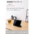 エレコム iPad mini(A17 Pro)用フラップケース 薄型軽量 CHIC STYLE スリープ対応 チャコールグレー TB-A25SWVJM3GY-イメージ3