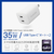 エレコム USB Power Delivery 35W AC充電器(USB Type-C(TM)×2) ホワイト MPA-ACCP9335WH-イメージ2