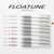 ぺんてる 油性ボールペン FLOATUNE フローチューン 0.3mm 青 10本 FC308SU-BZN203-C-イメージ8