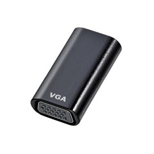 サンワサプライ HDMI-VGA変換アダプタ（HDMIAメス-VGAメス） AD-HD13VGA-イメージ1
