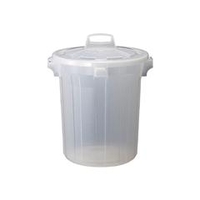 トラスコ中山 TRUSCO　半透明PPペール丸型45L TPTM-45