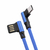 JTT アルミヘッド両L型ケーブル for Type-C(2．0m) ブルー AHLTC20-BL-イメージ3