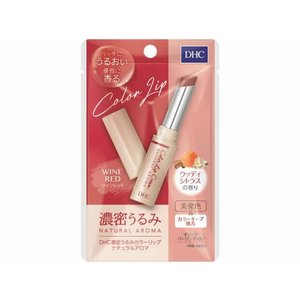 DHC FCB9190 濃密うるみカラーリップ アロマワインレッド 1.5g