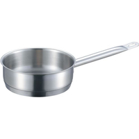 江部松商事 EBM/18-8 プロシェフ IH 浅型片手鍋 16cm 蓋無 FC716LZ-8887300