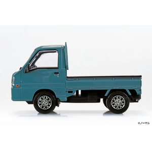 アオシマ 1/32 スバル サンバー トラック カスタムホイール(ブルーグレー) Aﾗｸﾌﾟﾗ05CUBGｻﾝﾊﾞ-CBｸﾞﾚ--イメージ4