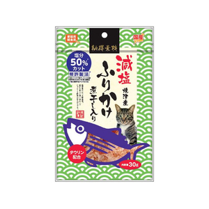 ペットライブラリー 納得素材 減塩ふりかけ 煮干し入り 30g FCG568U-イメージ1