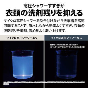 シャープ 【右開き】10kgドラム洗濯機 ラスターホワイト ES-10L2-WR-イメージ9