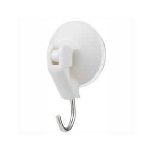 レック レバー式吸盤ツールフック 小 2個入 ホワイト FC146PA-H00475-イメージ1