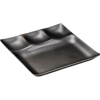 江部松商事 スリーセットプレート 総ダークブラウン 1200915 FC150LS-6223430