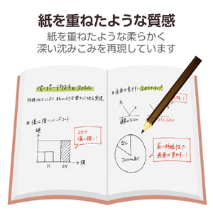 エレコム iPad mini(A17 Pro)/iPad mini(第6世代)用紙心地フィルム 反射防止 文字用 なめらかタイプ TB-A24SFLAPNS-イメージ5