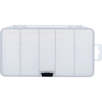 トラスコ中山 パーツケース 214×118×45 クリア21411845206 FC036DF-2997207