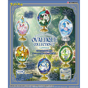 リーメント ポケモン OVALTIQUE COLLECTION2-Luminous- 6個入りBOX ECﾎﾟｹﾓﾝOVALTIQUEｺﾚｸｼﾖﾝ2-イメージ2