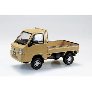 アオシマ 1/32 スバル サンバー トラック カスタムホイール(カーキ) Aﾗｸﾌﾟﾗ05CUKIｻﾝﾊﾞ-Cｶ-ｷ-イメージ1