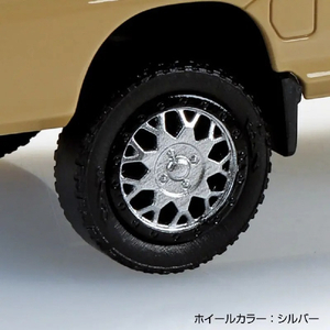アオシマ 1/32 スバル サンバー トラック カスタムホイール(カーキ) Aﾗｸﾌﾟﾗ05CUKIｻﾝﾊﾞ-Cｶ-ｷ-イメージ7