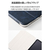 エレコム iPad mini(A17 Pro)用フラップケース 薄型軽量 背面クリア 2アングル ネイビー TB-A25SWVNV-イメージ6
