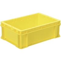 ＤＩＣプラスチック F型コンテナF-12 外寸:W424×D291×H150 黄 FC121GS-5011337