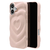 ラスタバナナ iPhone17用 MY．DECOR ハードウェーブTPUケース ピンク 8964IP5ATPPK-イメージ1