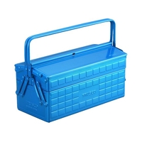 トラスコ中山 2段工具箱 350×160×260 ブルー FC510DL-1201140