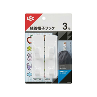 レック 粘着帽子フック シール付き 2個入 FC151PA-H00460