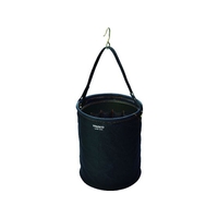 トラスコ中山 アタッチメント付電工バケツ Φ300×350 黒 FC406DT-1151128