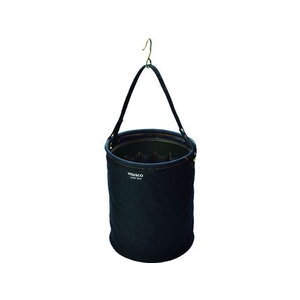 トラスコ中山 アタッチメント付電工バケツ Φ300×350 黒 FC406DT-1151128-イメージ1