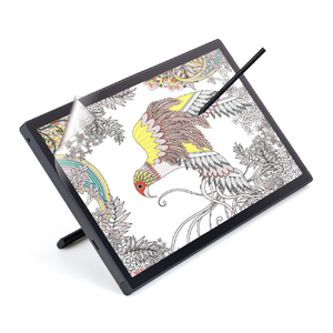 エレコム Wacom Cintiq 24/24 touch用 フィルム 高精細 指紋防止 反射防止 TB-WC24FLFAHD-イメージ2