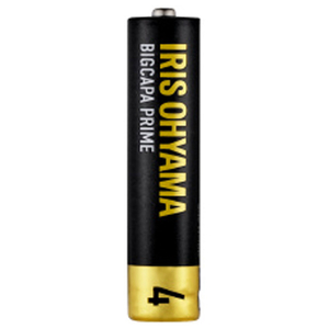 アイリスオーヤマ アルカリ乾電池 単4形4本パック(ブリスターパック) BIGCAPA PRIME LR03BP/4B-イメージ2