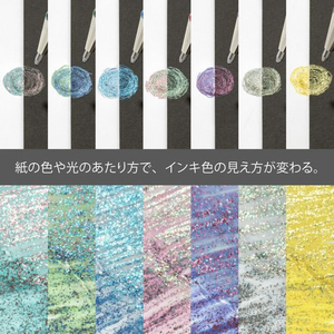 ぺんてる デュアルメタリック 1.0mm セット ファンタジー7色 FCE368U-K110-D7STB-イメージ3