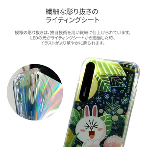 LINE FRIENDS iPhone XR用ケース LIGHT UP CASE テーマ ヘアドレッサー KCL-LCT008-イメージ9