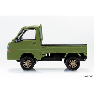 アオシマ 1/32 スバル サンバー トラック カスタムホイール(オリーブグリーン) Aﾗｸﾌﾟﾗ05CUOGｻﾝﾊﾞ-COｸﾞﾘ-ﾝ-イメージ5