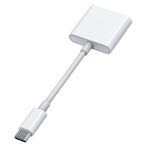 アイネックス ハイレゾDAC搭載USB-Cオーディオ変換ケーブル 給電対応 ホワイト AVC-12-イメージ2