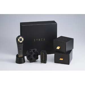 SYNCA 3way美顔器 bigan K ブラックゴールド SYB-F1-イメージ7