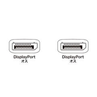 サンワサプライ KC-DP2K DisplayPortケーブル（2m） ブラック