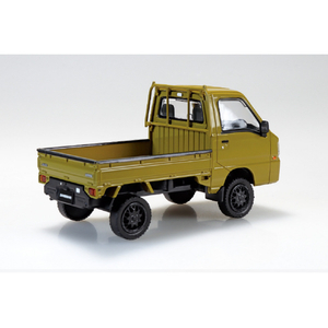 アオシマ 1/32 スバル サンバー トラック カスタムホイール(オリーブ) Aﾗｸﾌﾟﾗ05CUOEｻﾝﾊﾞ-Cｵﾘ-ﾌﾞ-イメージ3