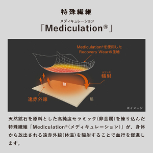SIXPAD SIXPAD Recovery Wear スリープ トップ(LLサイズ) ブラック SO-AF-03D-LL-イメージ8