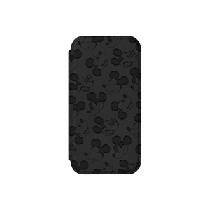 PGA iPhone 16 Pro用ガラスフリップケース ミッキーマウス PG-D24BGF01MKY-イメージ1