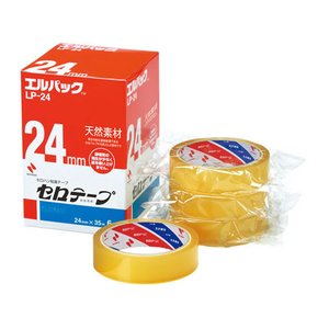 ニチバン セロテープ 大巻 エルパック 24mm×35m 6巻 F802425-LP-24-イメージ1