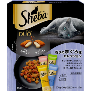 マースジャパンリミテッド シーバ デュオ 香りのまぐろ味セレクション(200g) ｼ-ﾊﾞﾃﾞﾕｵﾏｸﾞﾛｾﾚｸｼﾖﾝ200G-イメージ1