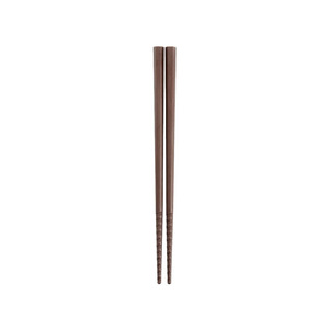 曙産業 トルネード箸 茶 18cm FC63554-PM-104-イメージ1