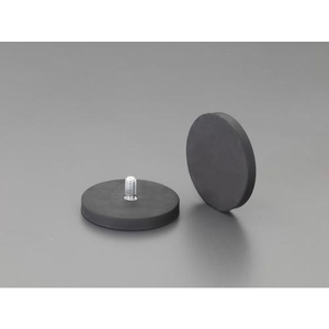 エスコ 強力マグネット 2個 φ88×8.5mm M8×1.25 420N FCY0525-EA781EE-64-イメージ1