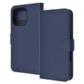 レイアウト iPhone 16 Pro用Like standard 耐衝撃 マグネットベルト シンプル 手帳型レザーケース ダークネイビー RT-P47ELC1/DN